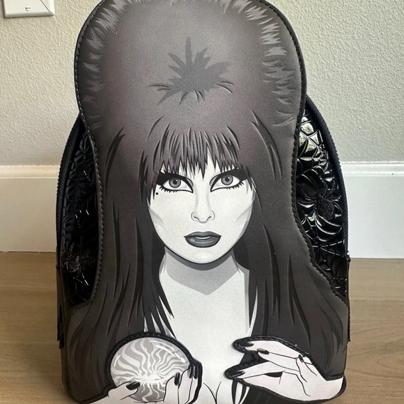 Loungefly Handbags - Loungefly Elvira Mistress of the Dark mini backpack